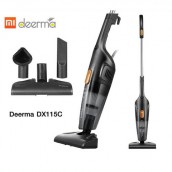 Пылесос вертикальный XIAOMI DEERMA DX115C, 2 в 1, потребляемая мощность 600 Вт, контейнер 1,2 л, черный