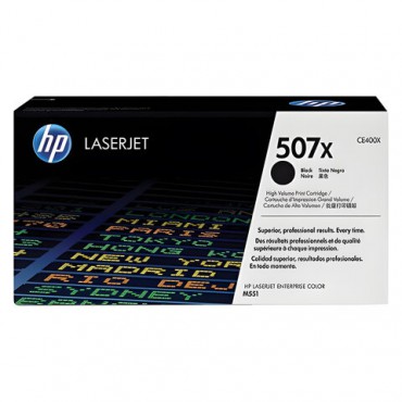 Картридж лазерный HP (CE400X) LaserJet Pro M570dn/M570dw, №507X, черный, оригинальный, ресурс 11000 страниц